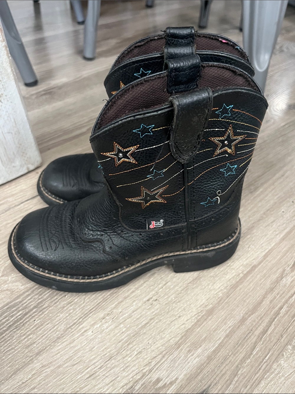 Justin Cowgirl boots/1